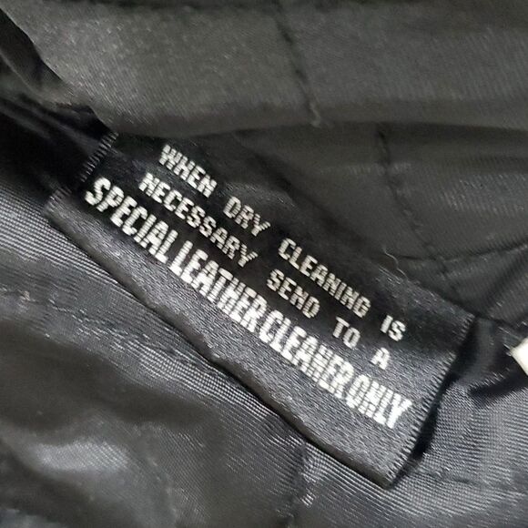 Wilson's Adventure Bound, Mens Black Suede, Lined Jacket LARGE - Picture 9 of 10